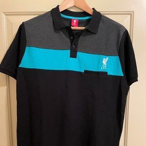 dark Liverpool FC polo NWT, Large